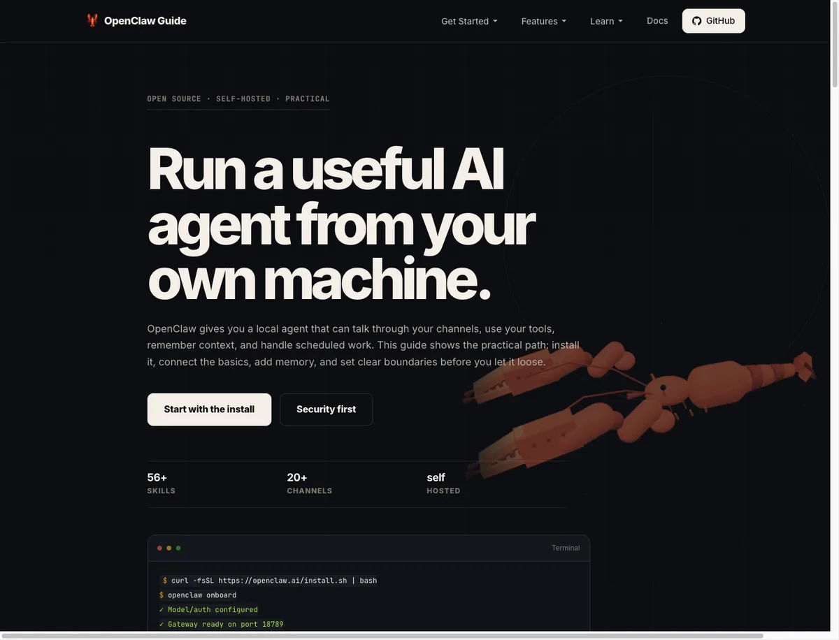 OpenClaw website