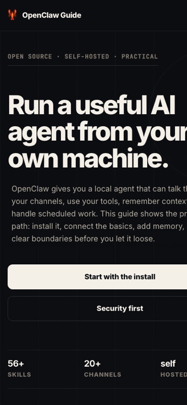 OpenClaw mobile