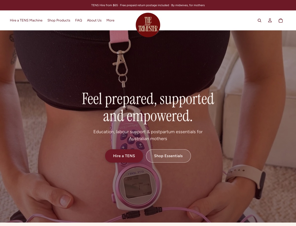 The Last Trimester website